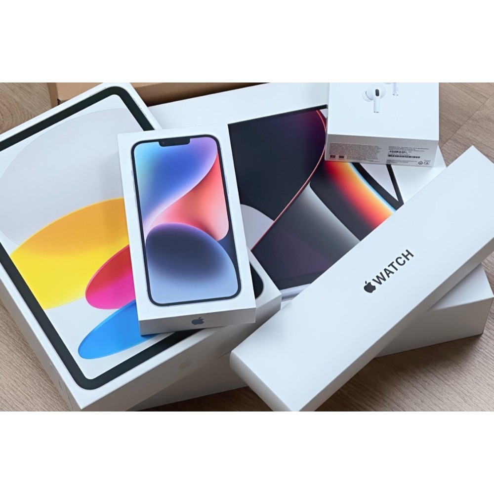 Caja Apple: lote de producto Apple nuevo y precintado (imagen orientativa)
