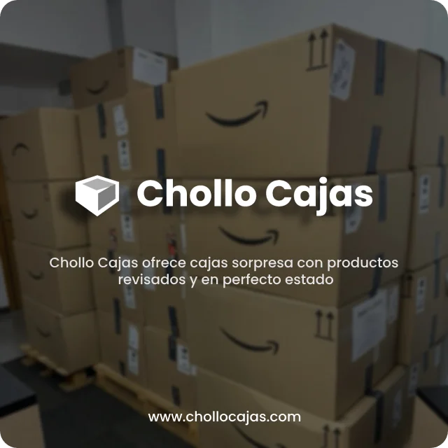 Almacén Chollo Cajas con palets de devoluciones Amazon